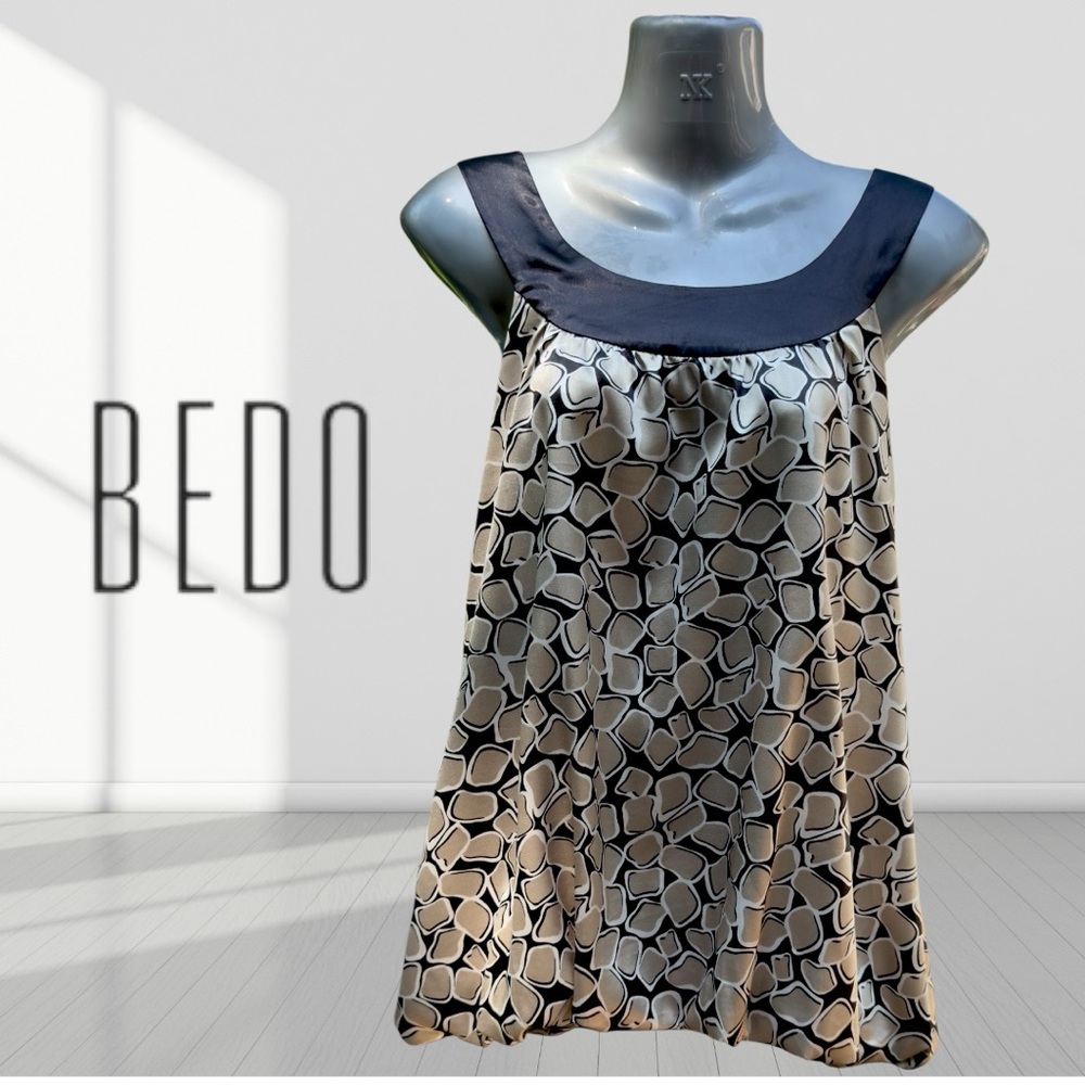 Bedo Black and Cream Top Size M